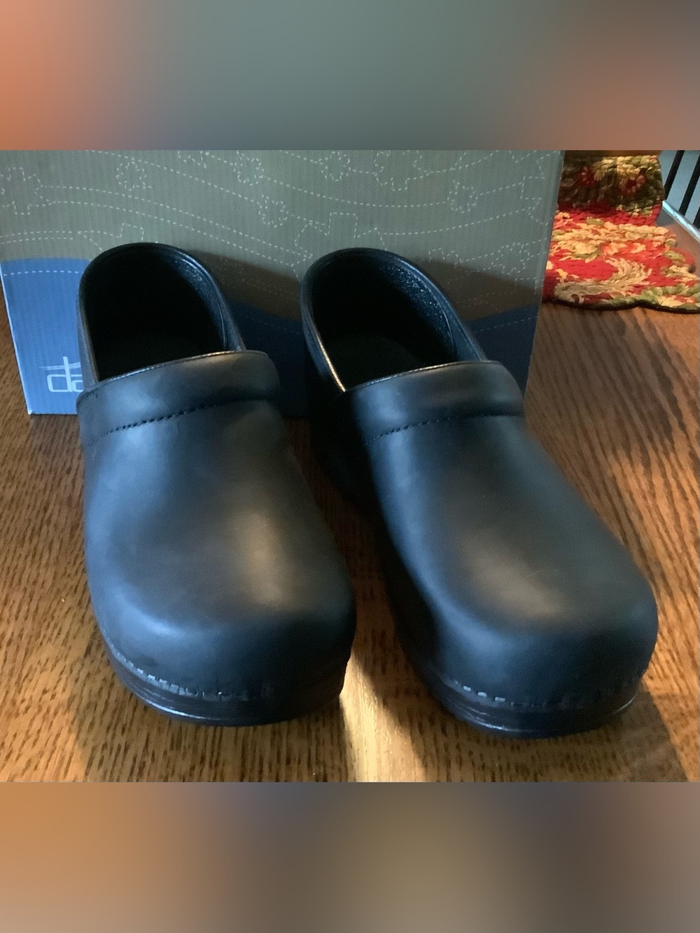 DANSKO Professional Black Oiled Clog size 41 (10-10.5) NEW IN BOX